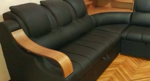 Перетяжка кожаного дивана. Новодвинск